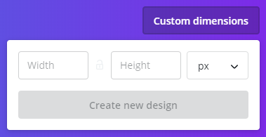 captura del quadre de configuració de dimensions