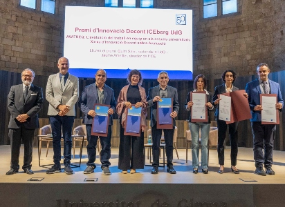 Entrega del Premi d’Innovació Docent ICEberg UdG
